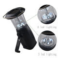 Solar 4 LED Rechargeable Lantern / Crank Handle Rechargeable LED Lantern